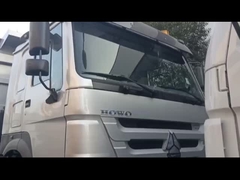 Sinotruk Howo Tiper Dump Truck Tx 400Hp Euro 2 8 × 4 Lhd Hộp hàng hóa hình U Đỏ