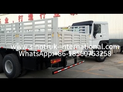 Sinotruk Howo Xe tải hàng hóa hoàn toàn mới 6 × 6 All Wheel Drive Lhd 10 Wheels Long Cargo Box