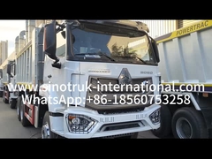 Sinotruk Howo/Hohan Nx 6×4 Tiper Dump Truck 10 bánh Thân hình chữ nhật thân xe 20CBM Màu trắng