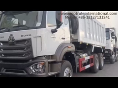 Sinotruk New Hohan Tipper Dump Truck Weichai Động cơ 6 × 4 LHD 380HP
