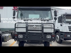 12 bánh Sinotruk HOWO 8X4 Xe tải hàng hóa 400hp Chassis Ghost Face cabin
