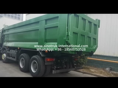 Xe ben lật ben Tipper Ghost Face cabin Quân sự Cản trước Kiểu U Container