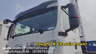 Khung gầm xe tải tự đổ SINOTRUK TX